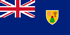Bandeira Ilhas Turks e Caicos