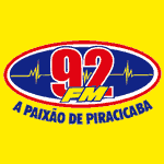 Rádio 92 FM de Piracicaba SP